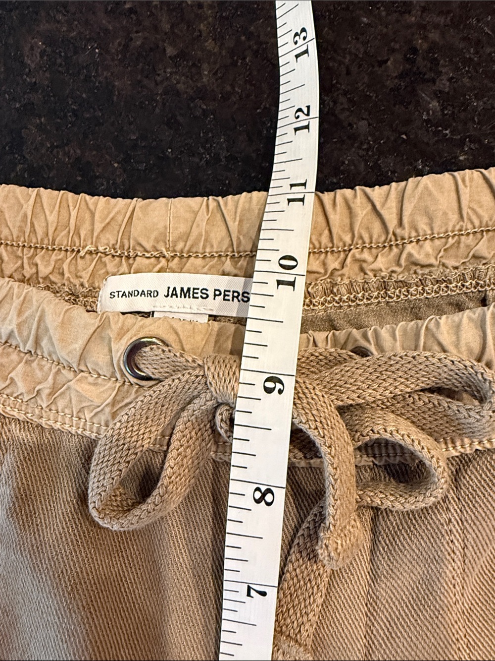 James Perse Soft Drape Utility Pant In  Driftwood Pigment Size 2  (US Medium) - Picture 10 of 14